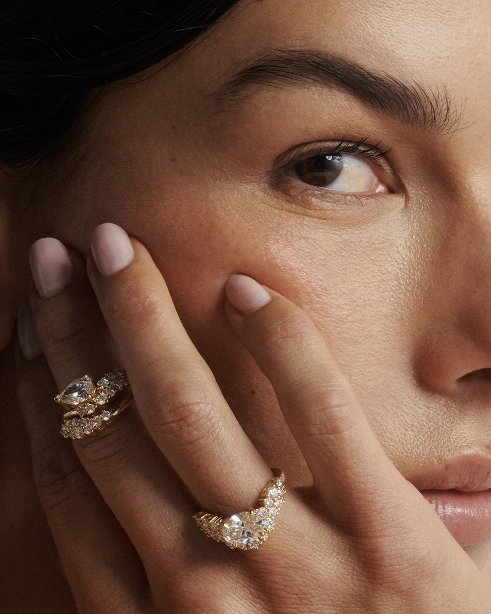 Juliette 1.09ct Pear Diamond Ring - Image 3