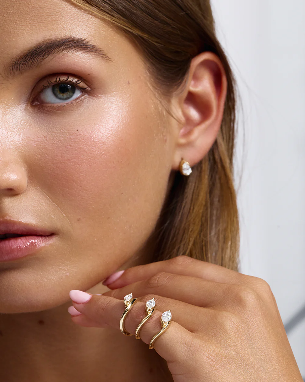 Astra Marquise Pinky Ring - Ready in 7 Days - Image 13