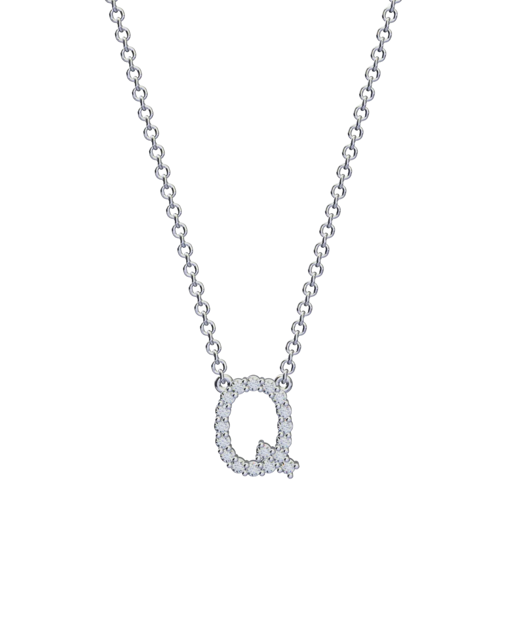Diamond Initial Necklace - Image 56