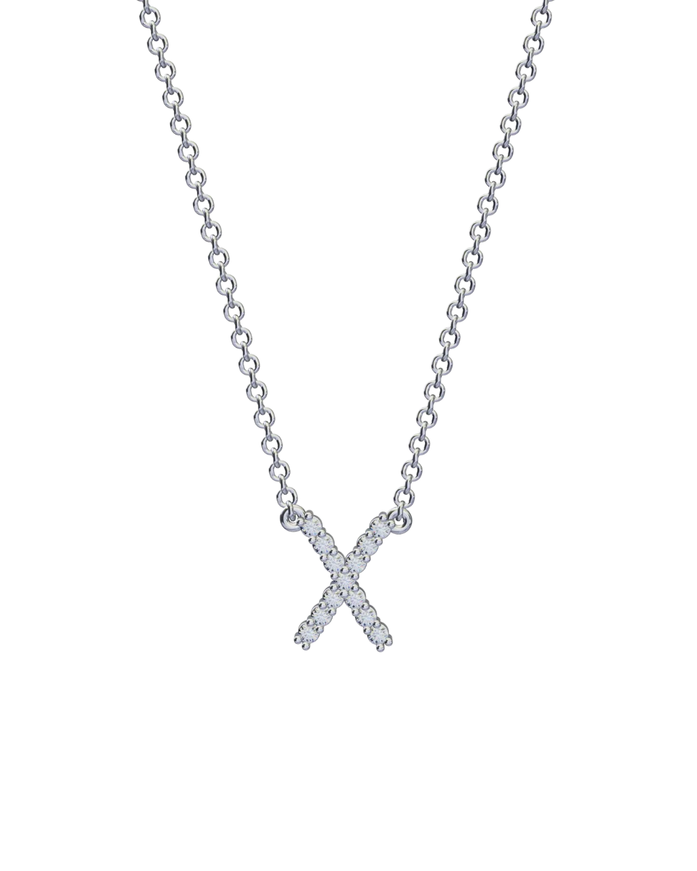 Diamond Initial Necklace - Image 63
