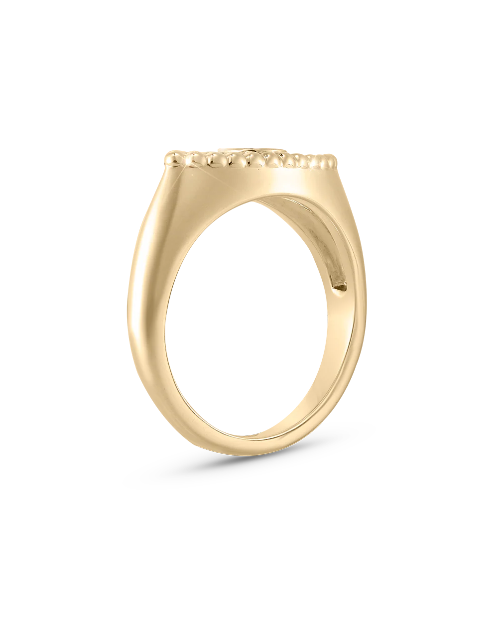 Evil Eye Signet Ring - Image 5