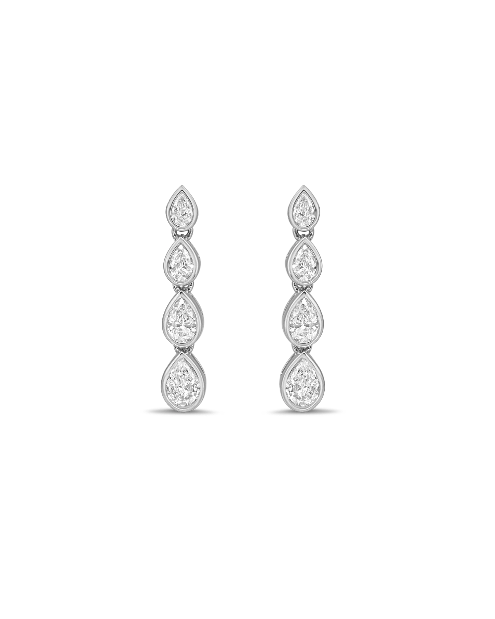 Lumiere Diamond Drop Earrings - Image 9