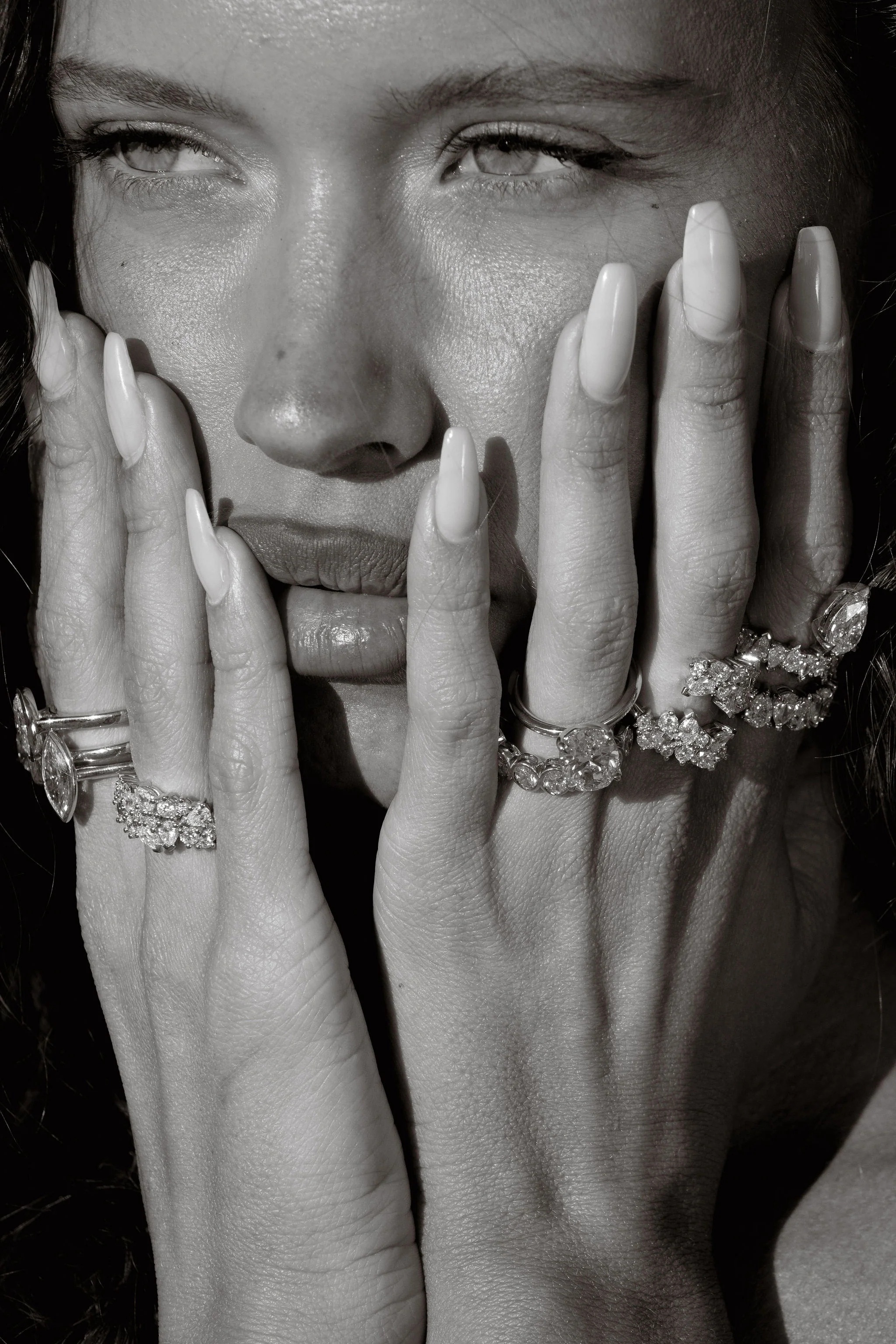 Mana Pear Diamond Engagement Ring - Image 6