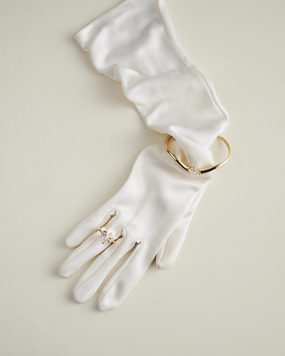 Celine Pear Toi et Moi Diamond Ring - Image 7