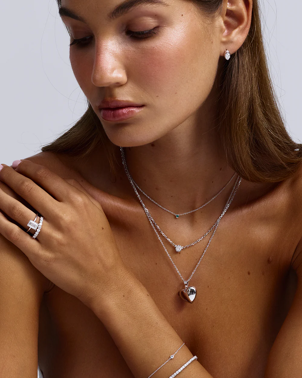 Puffy Heart Necklace - Image 4